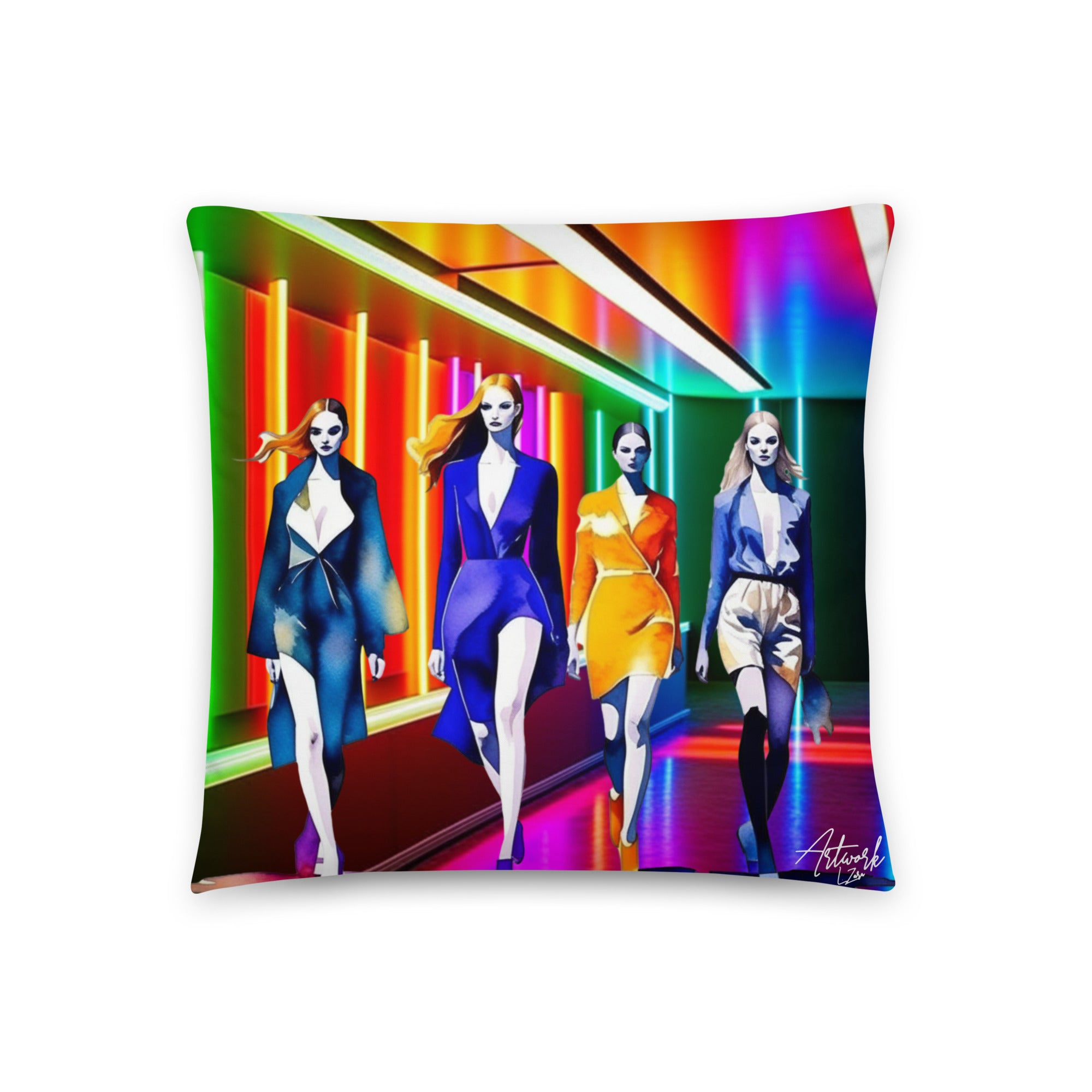 Basic-Kissen Artwork L. Zara Mannequin