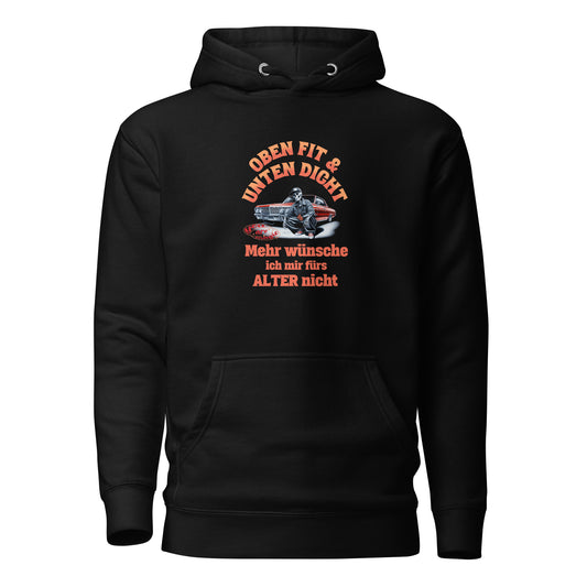 Unisex-Kapuzenpullover mit lustigem Spruch