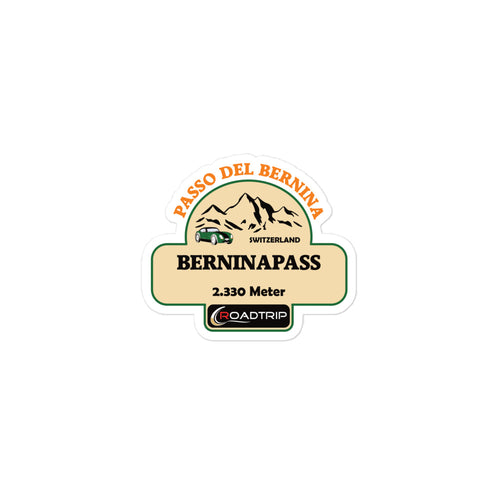 Aufkleber Berninapass