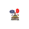 Blasenfreie Aufkleber Satire-Aufkleber: "90 Milliarden & Diplomatie" – Politisches Statement-Sticker für Auto, Laptop & mehr