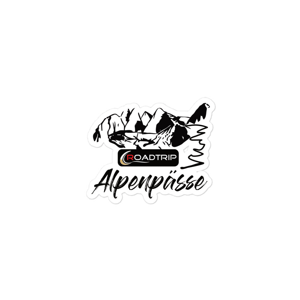Aufkleber Roadtrip Alpenpässe