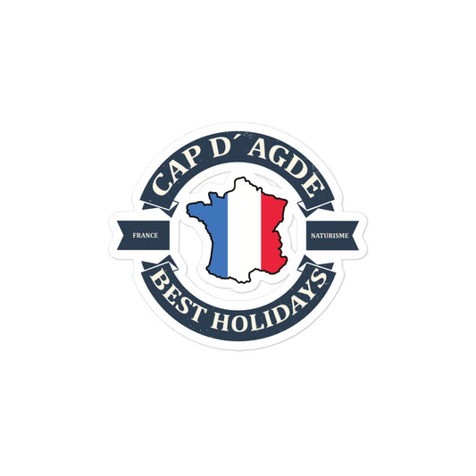 Aufkleber Cap d´Agde Best Holidays