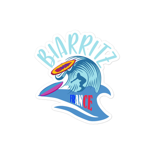 Aufkleber Biarritz France