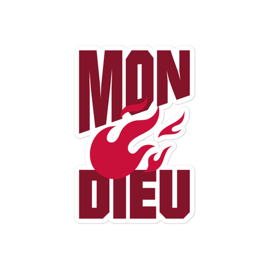 Aufkleber Mon Dieu