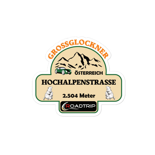 Aufkleber Roadtrip Grossglockner