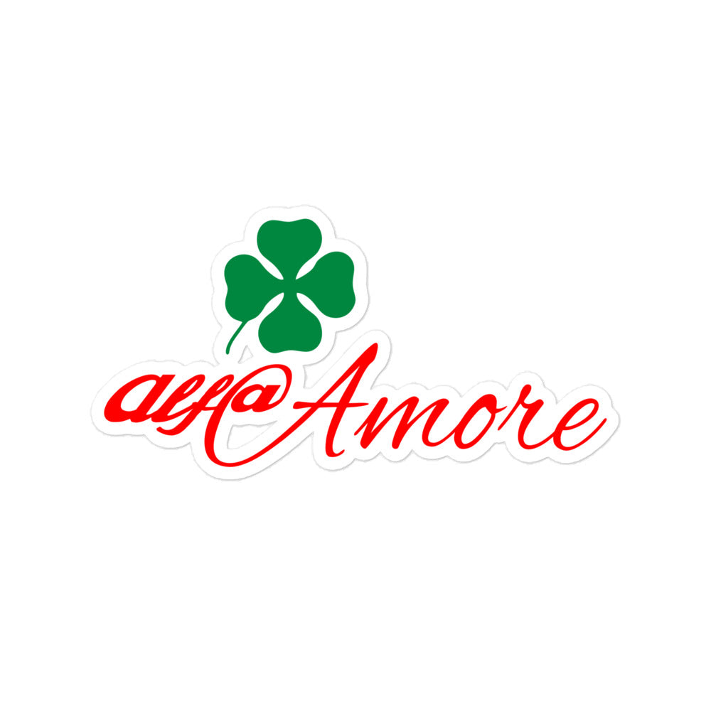 Aufkleber Alfa Amore