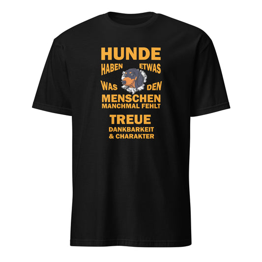 T-Shirt mit einem wahren Spruch über Hunde