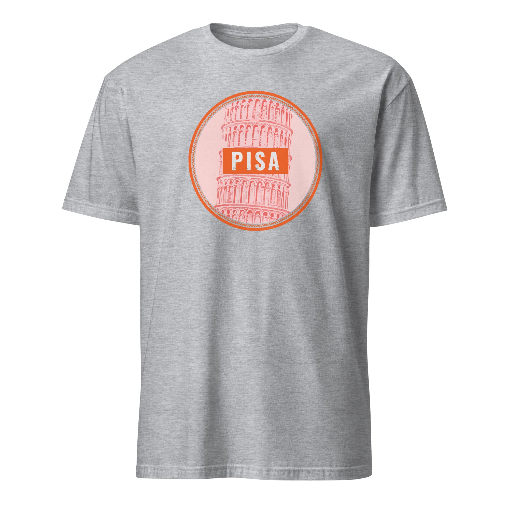 T-Shirt mit dem schiefe Turm von Pisa
