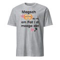 T-Shirt mit lustgem schwäbischem Mundart Spruch