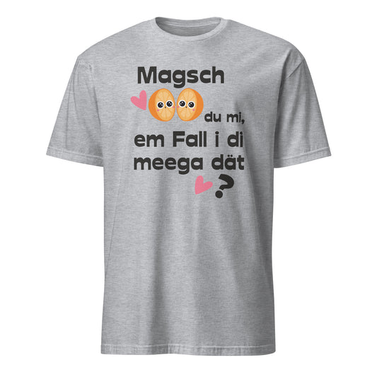 T-Shirt mit lustgem schwäbischem Mundart Spruch