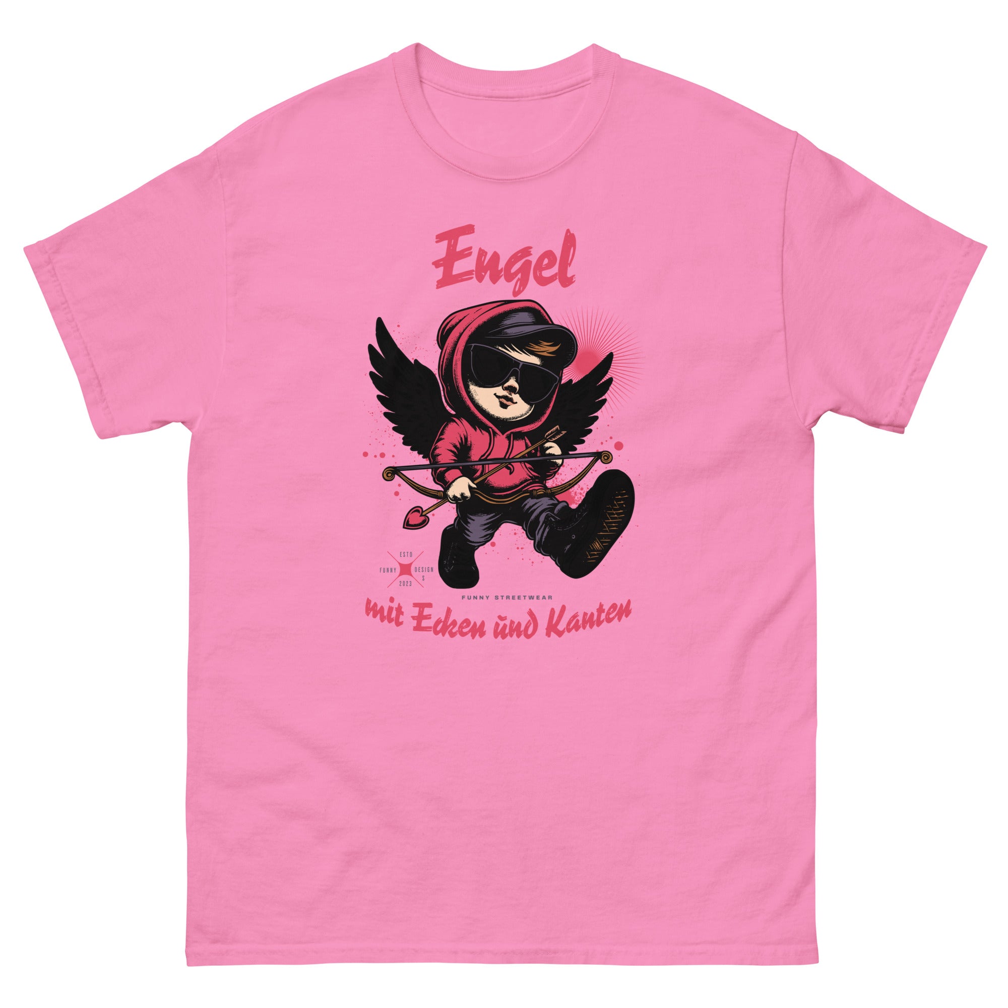 T-Shirt Engel mit Ecken und Kanten
