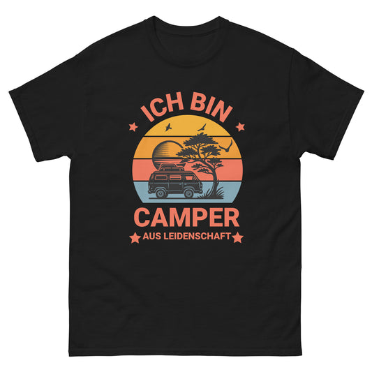 T-Shirt Ich bin Camper aus Leidenschaft
