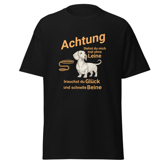 T-Shirt für Dackel Liebhaber mit lustigem Spruch