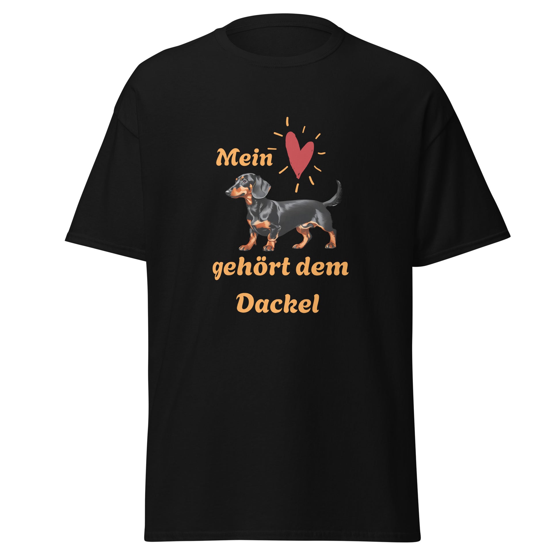  T-Shirt Mein Herz gehört dem Dackel