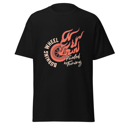 T-Shirt Bruning Wheel