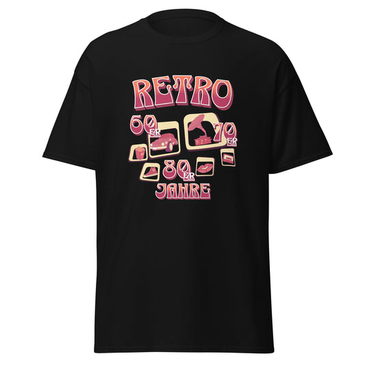 T-Shirt Retro Shirt 60er, 70er, 80er Jahre