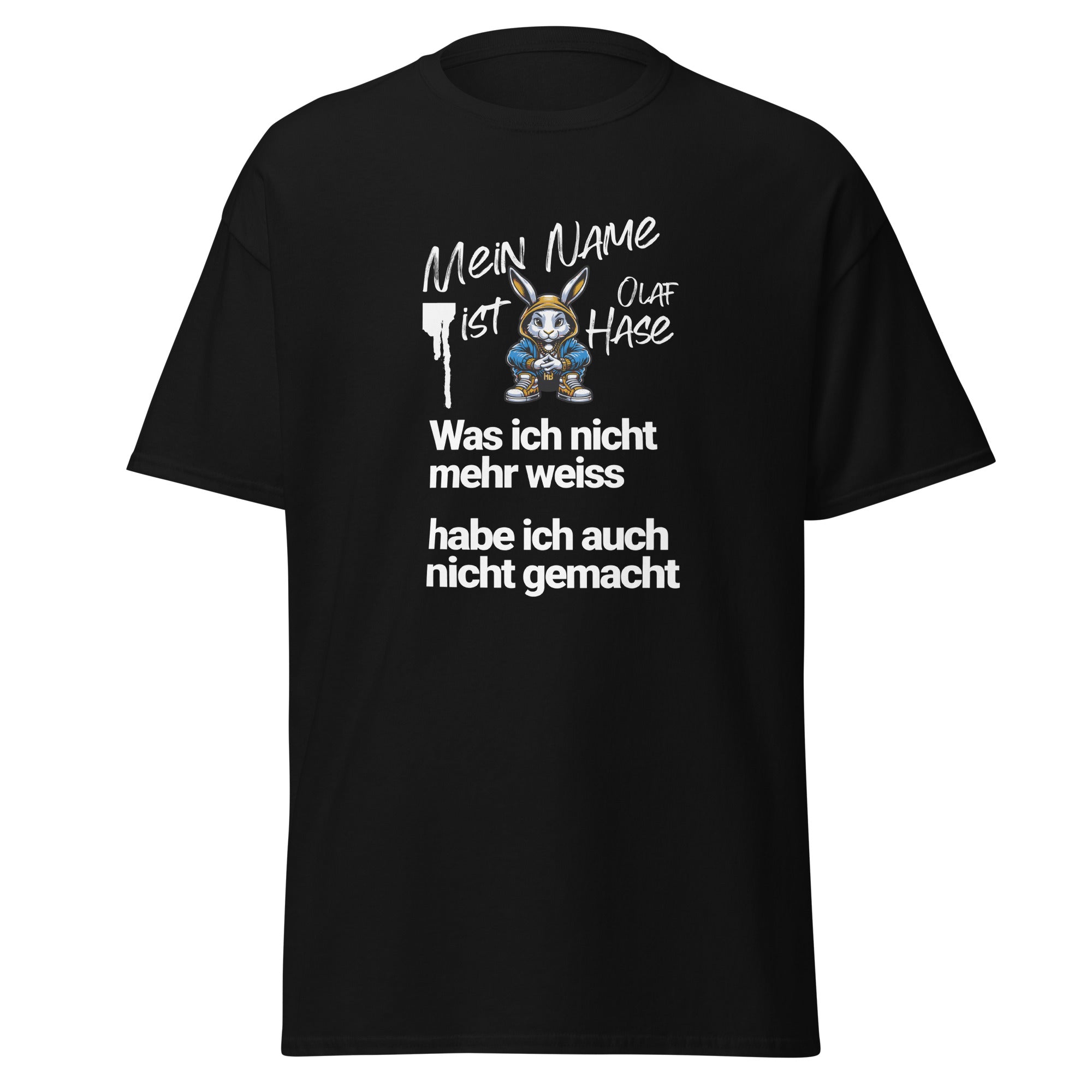 T-Shirt Hase mit Spruch