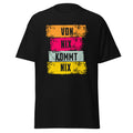 T-Shirt mit schwäbischem Mundart Spruch Von nix kommt nix