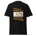 T-Shirt mit 50 DM Schein und Spruch Ich war zwar nur die Hälfte wert, aber ich konntest mit mir doppelt so viel kaufen