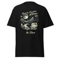 Unisex T-Shirt Road to Freedom - Wohnmobil unterm Sternenhimmel & Lagerfeuer – Camping Abenteuer Design