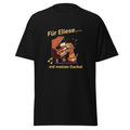 Unisex T-Shirt mit Dackel Motiv am Klavier