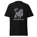 Unisex T-Shirt Dackel spielt am Klavier Wiener Walzer Expert