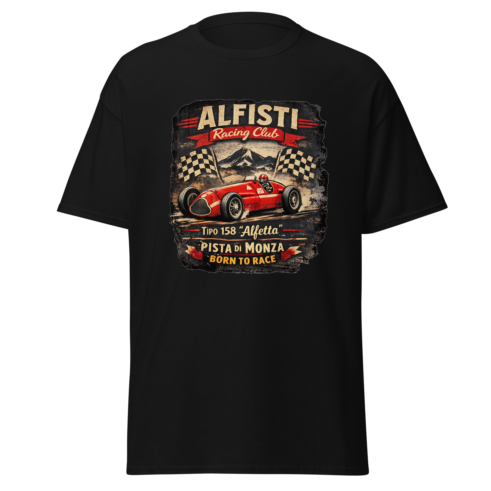 Unisex T-Shirt Alfisti Racing Club Pista di Monza