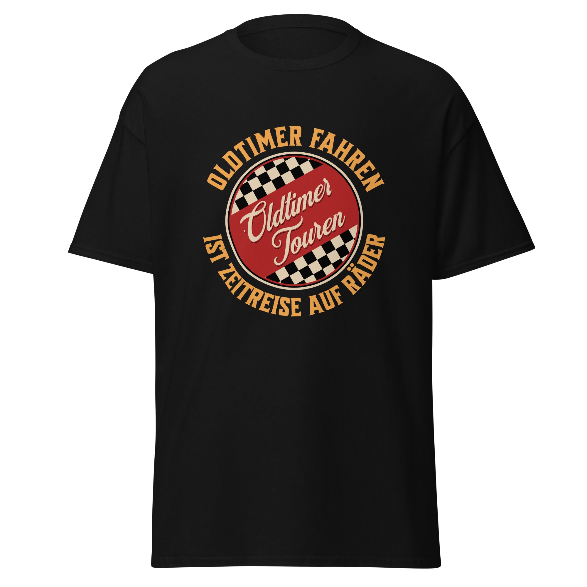Unisex T-Shirt Oldtimer Touren eine Zeitreise auf Rädern