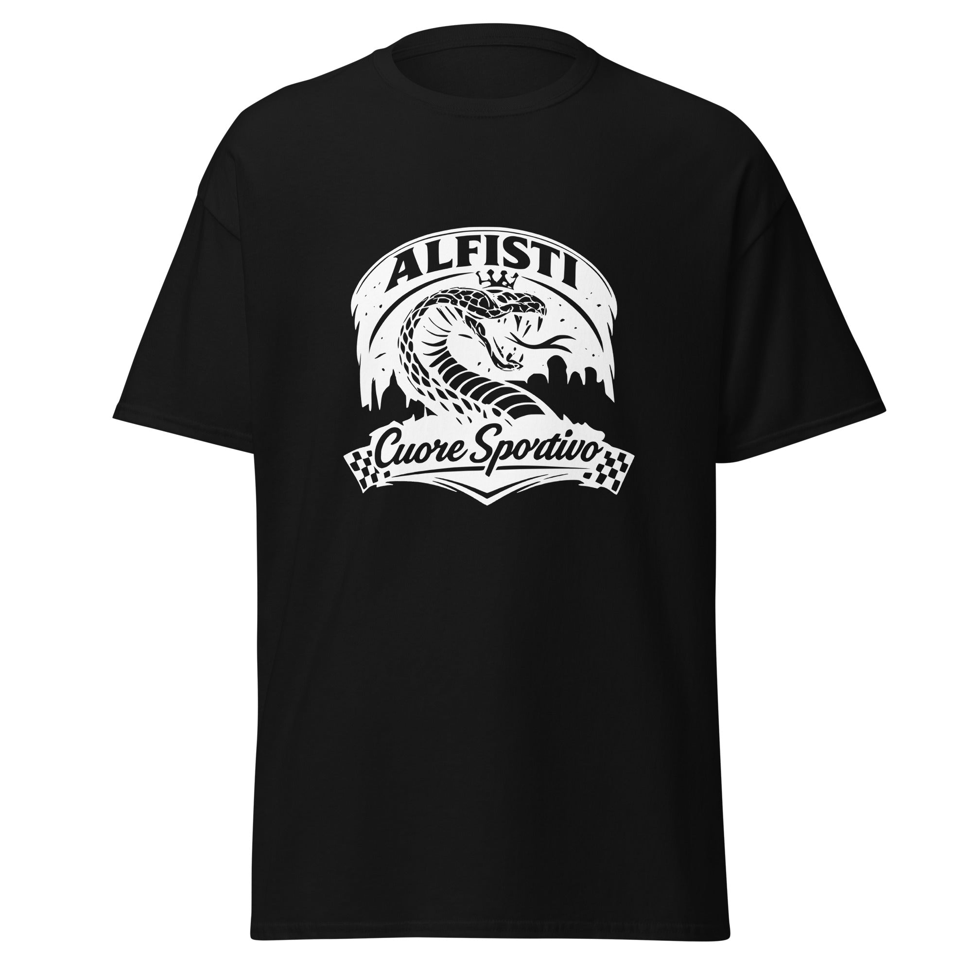 Unisex Alfisti T‑Shirt „Biscione Legend“ – Alfa Romeo Heritage Design