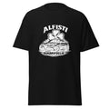 Unisex Alfisti T‑Shirt „Quadrifoglio Monochrome“ – Pure Italian Power