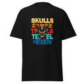 Halloween T-Shirt Teufelskopf – "Skulls Zombie Teufel Hexen" Mashup