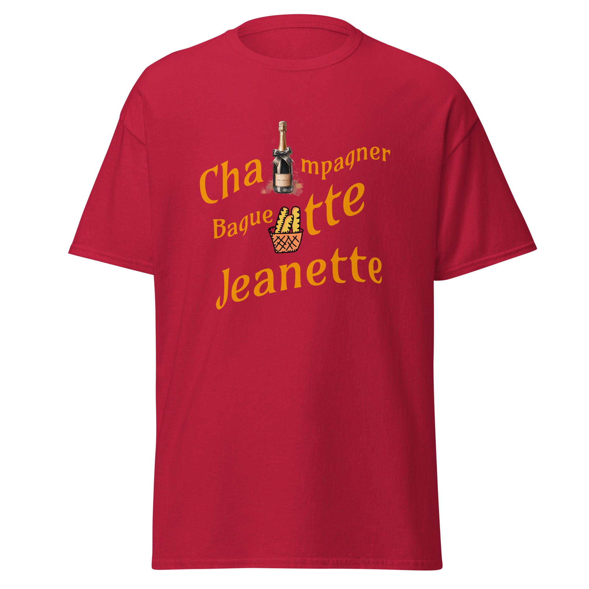 T-Shirt Champagner Baguette Jeanette
