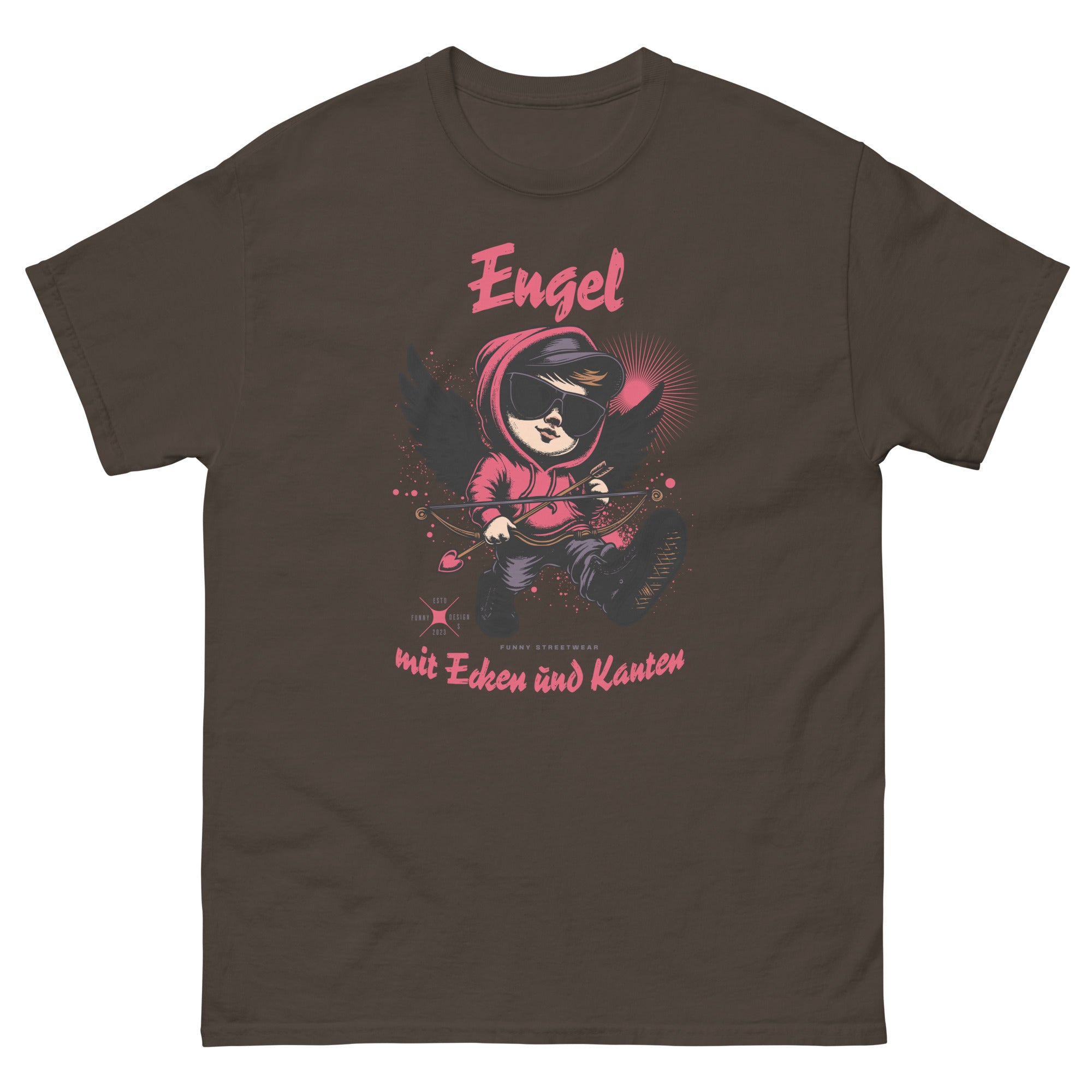 T-Shirt Engel mit Ecken und Kanten