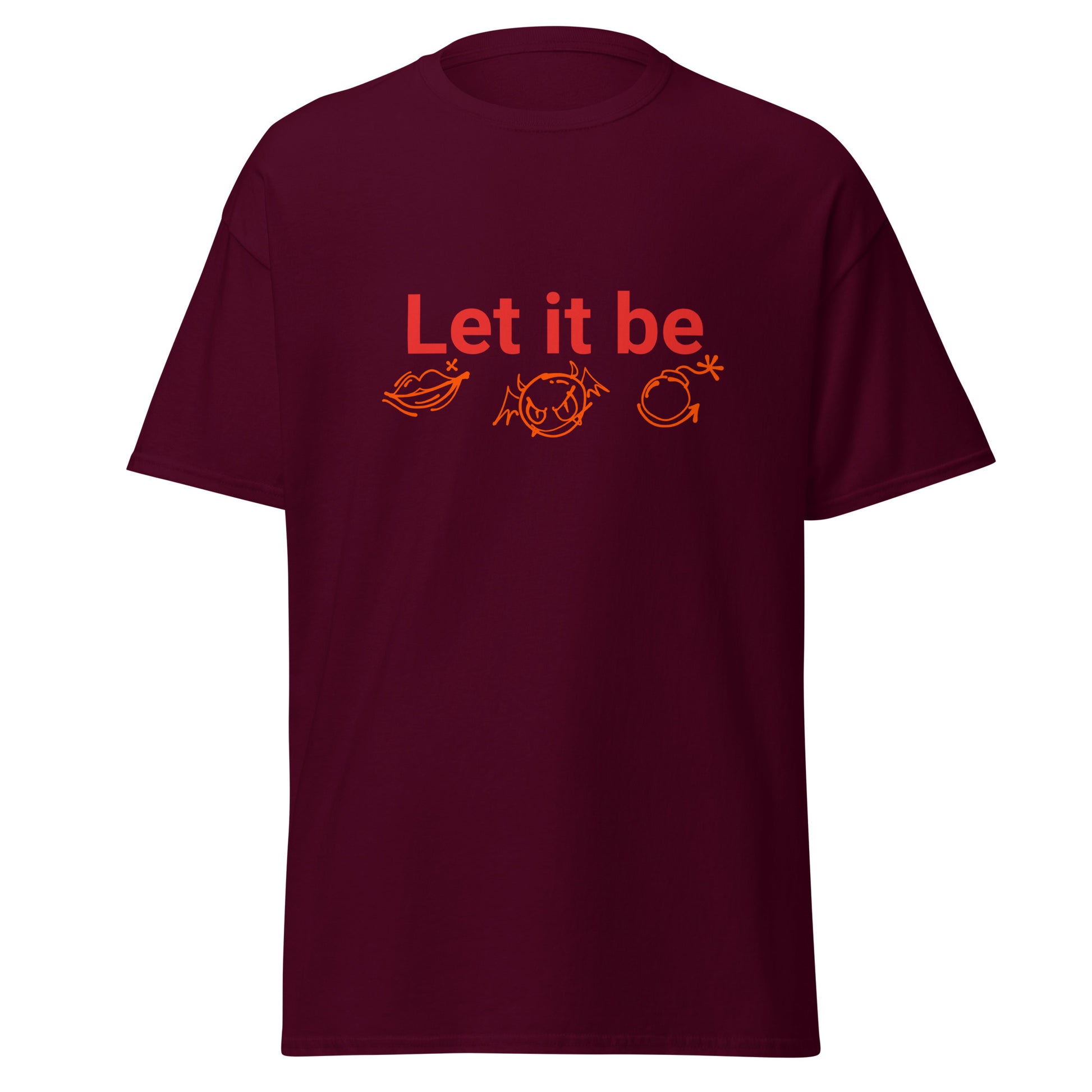 T-Shirt Let it be