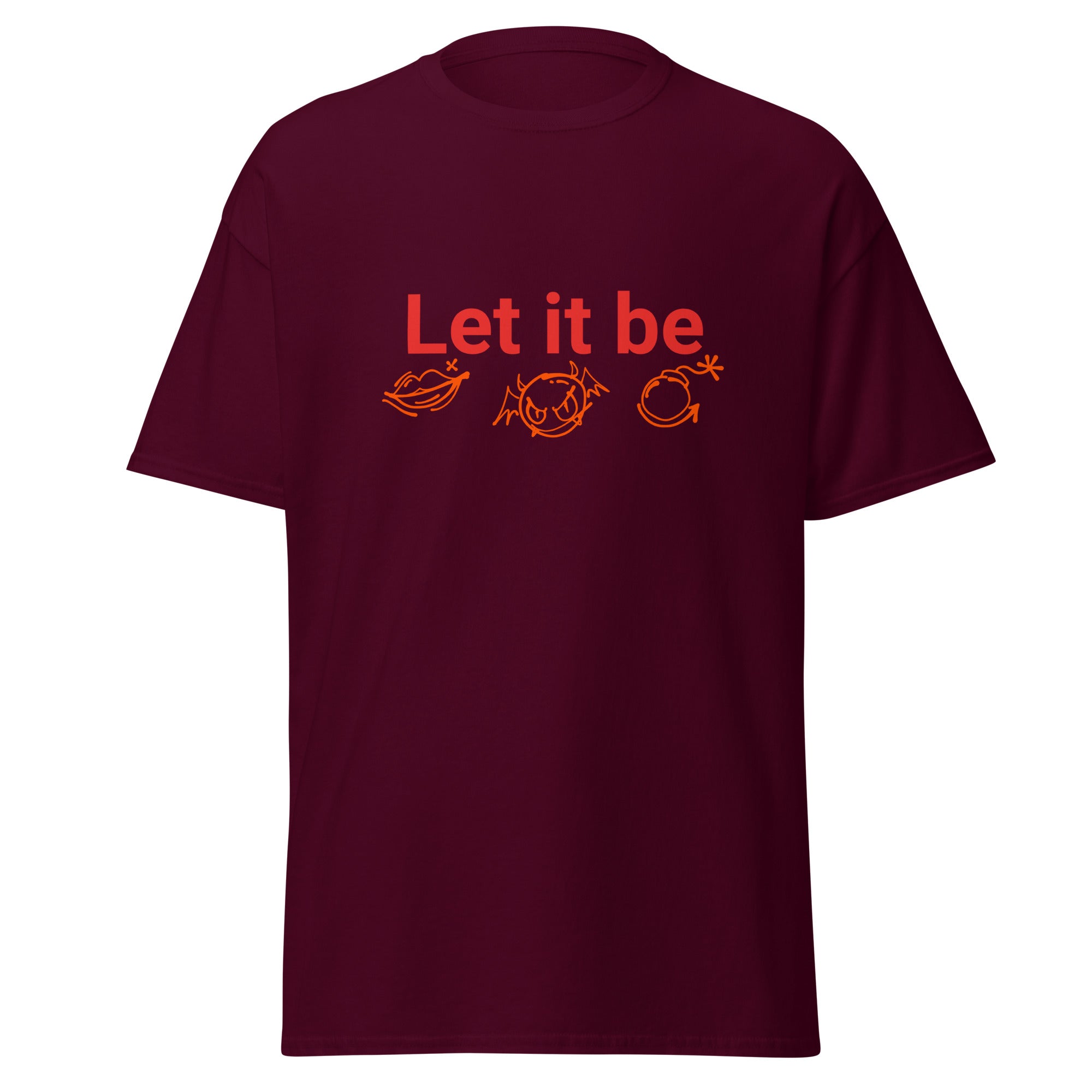 T-Shirt Let it be