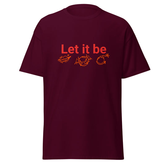 T-Shirt Let it be