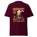 T-Shirt mit Aufdruck eines Weissbier, Brezen und Weisswurst
