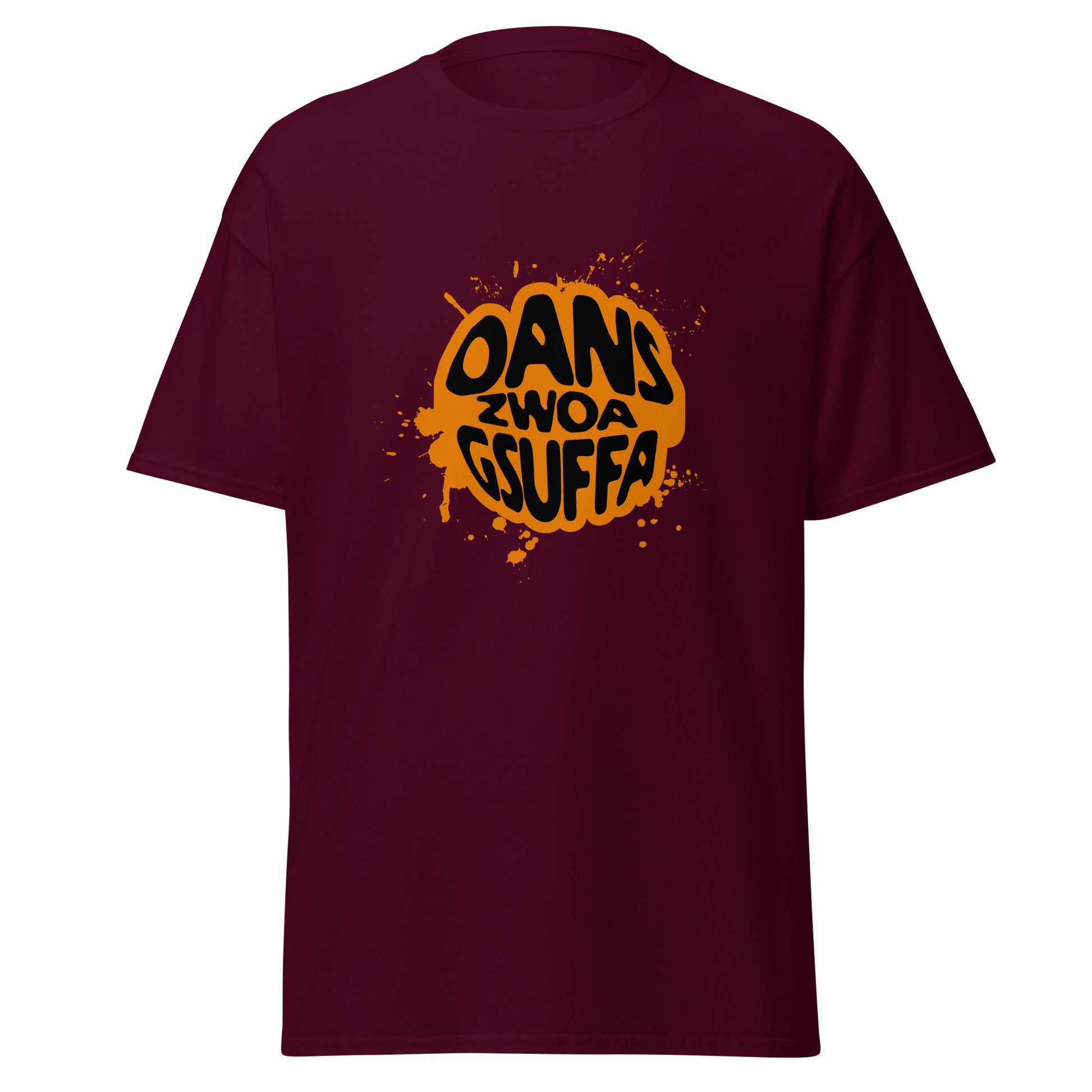 Unisex T-Shirt Oans zwoa gsuffa
