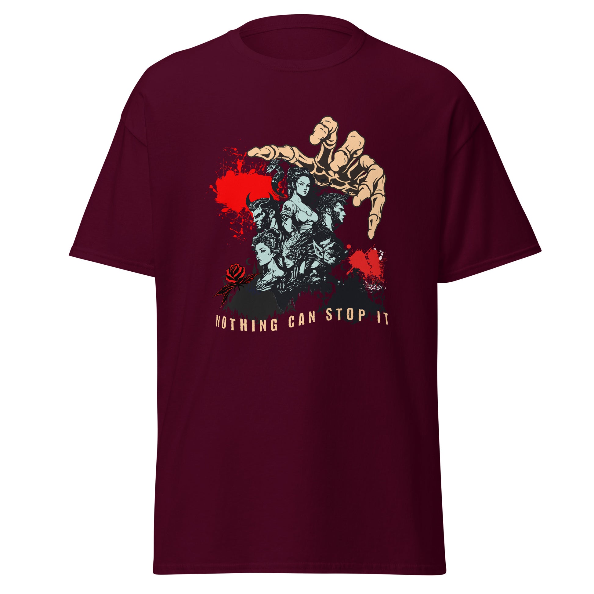 T-Shirt Grusel Shirt Nothings can stop it