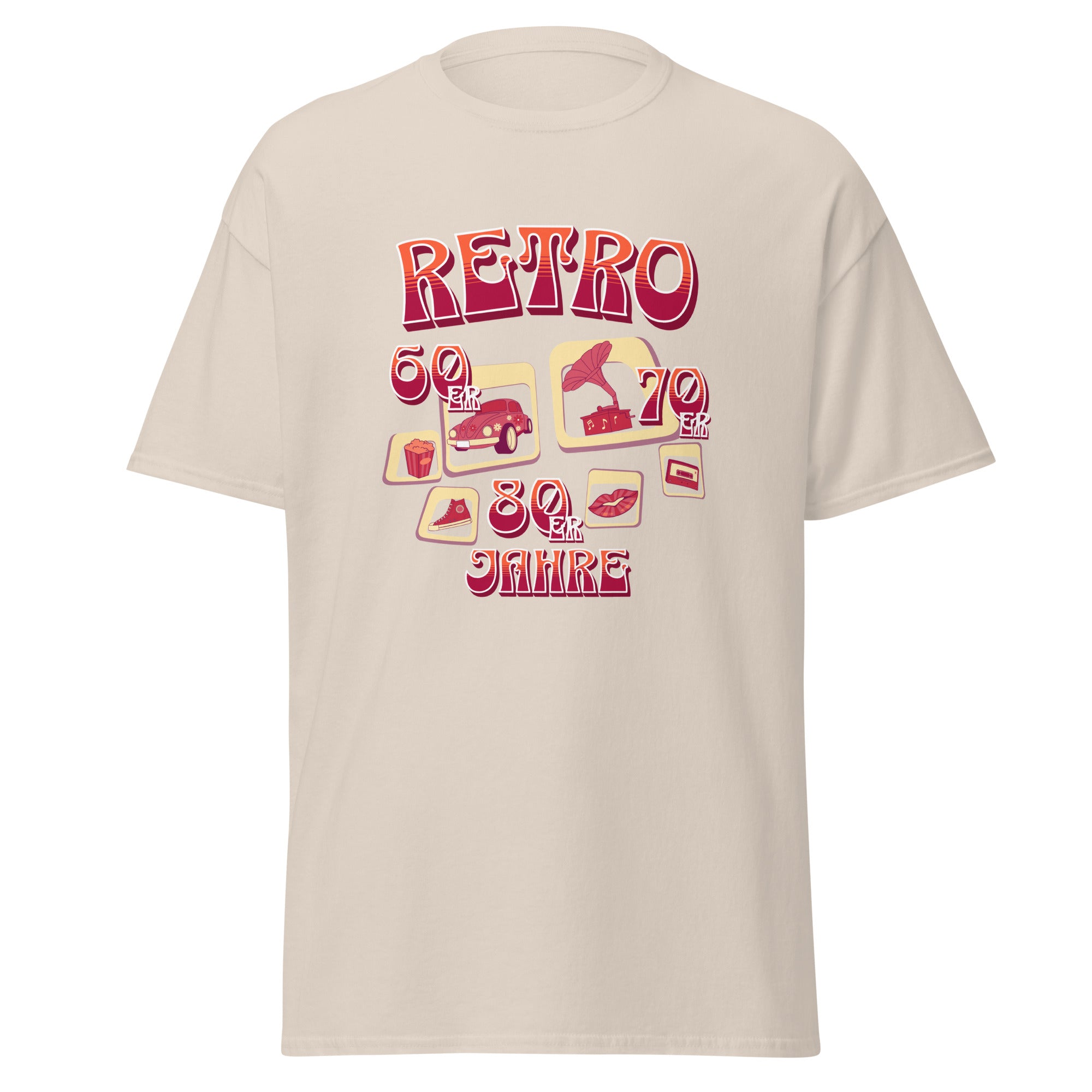 T-Shirt Retro Shirt 60er, 70er, 80er Jahre
