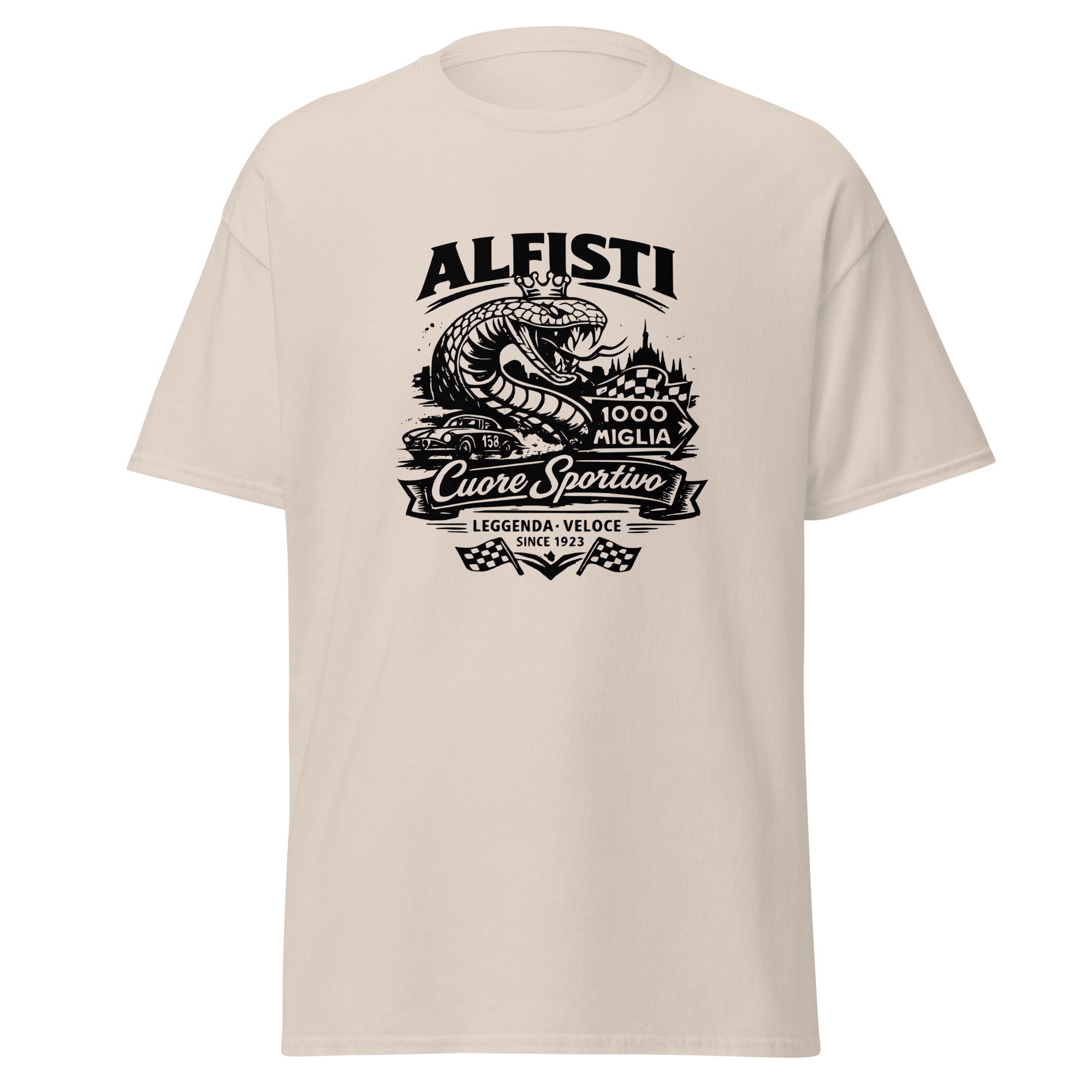 Unisex Alfisti T‑Shirt „Biscione Legend“ –  Heritage Design
