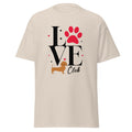 Du liebst deinen Dackel über alles? Dann ist dieses T-Shirt mit dem Aufdruck "Love ein Dackel und Club" genau das Richtige für dich! 
