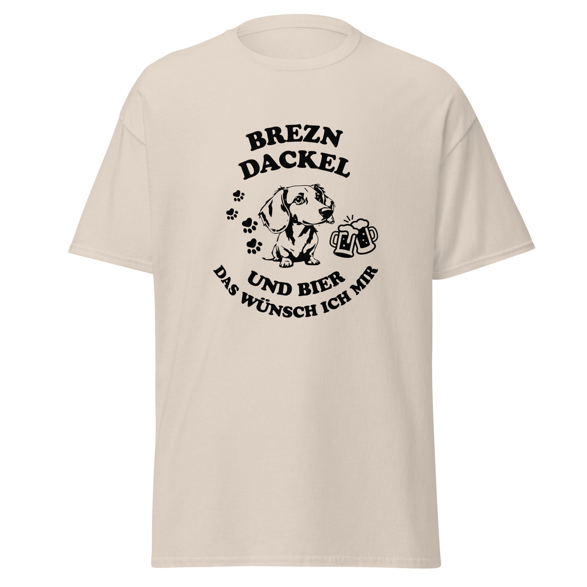 Klassisches Unisex T-Shirt Bayerisches Dackel T-Shirt – Lustiges Shirt für Oktoberfest & Wiesn-Fans