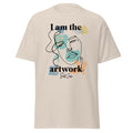 Klassisches Unisex Künstler-T-Shirt "I am the artwork" – Statement-Shirt für kreative Köpfe