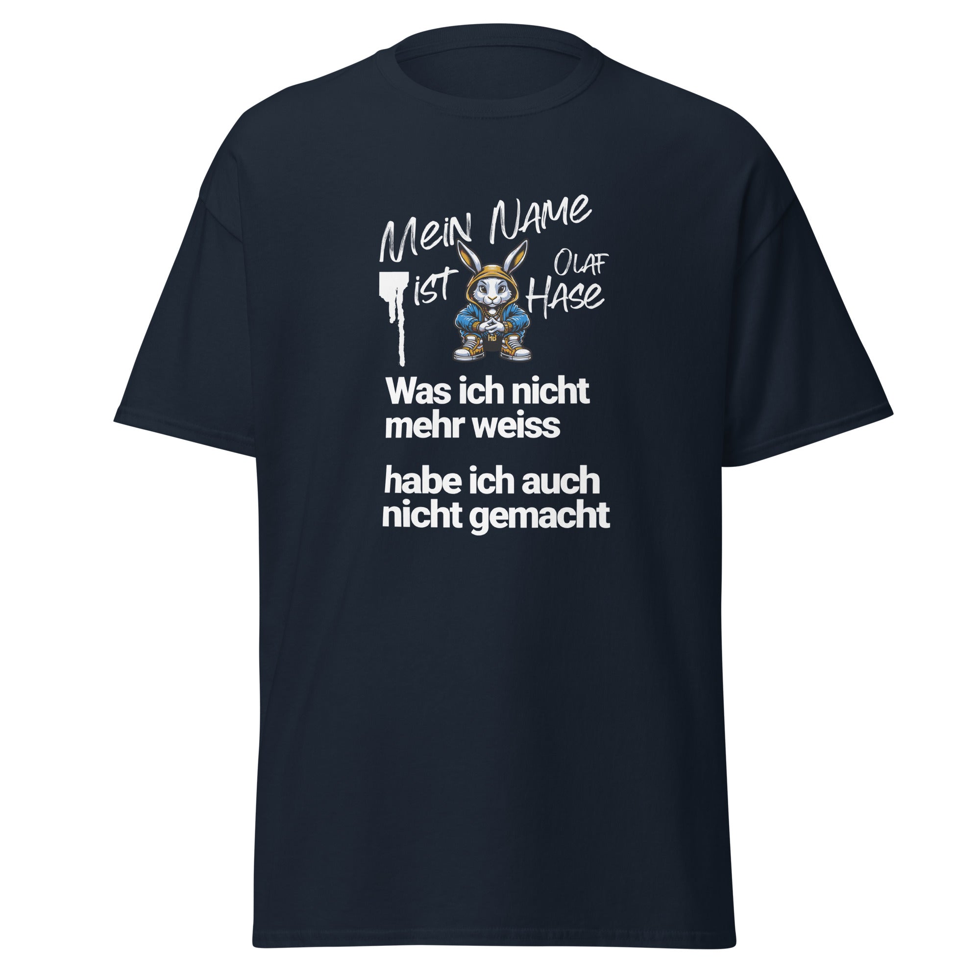 T-Shirt Hase mit Spruch