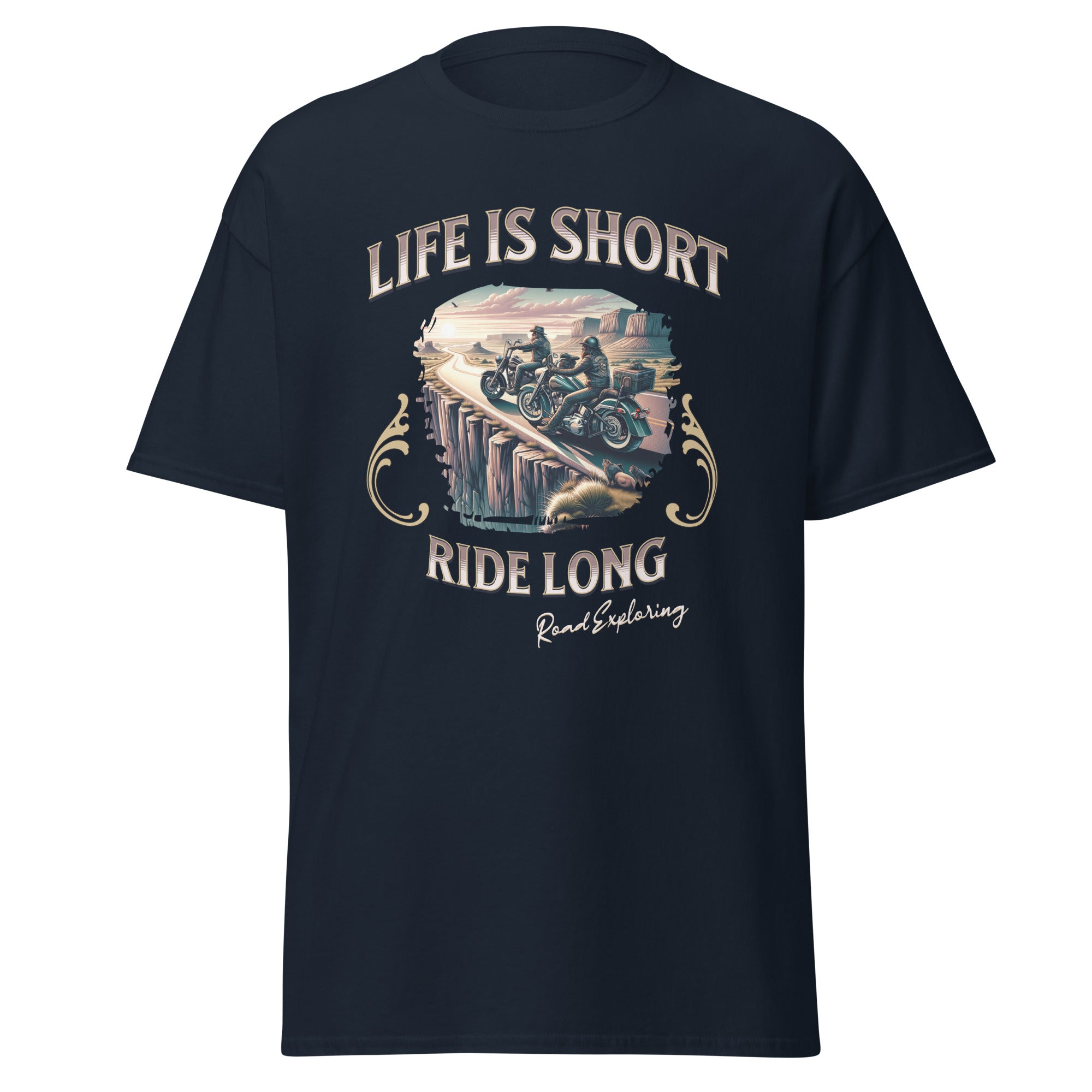 T-Shirt Life is short, ride long
