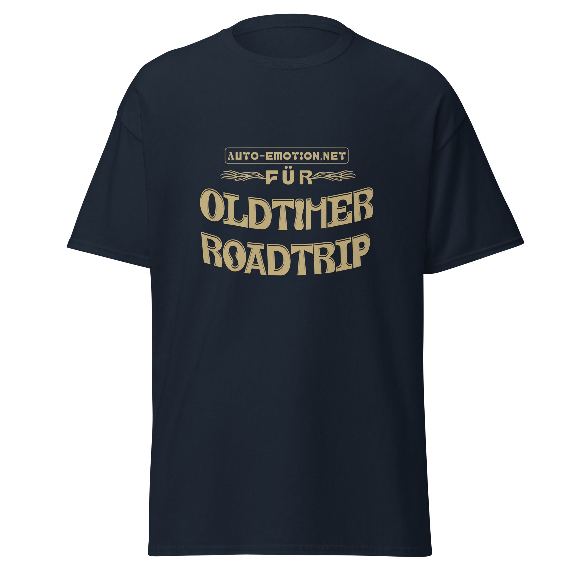 Unisex T-Shirt Offizielles auto-emotion.net Merch – Oldtimer Roadtrip & Classic Car Touren T-Shirt – Hochwertiges Shirt für Classic Car Enthusiasten