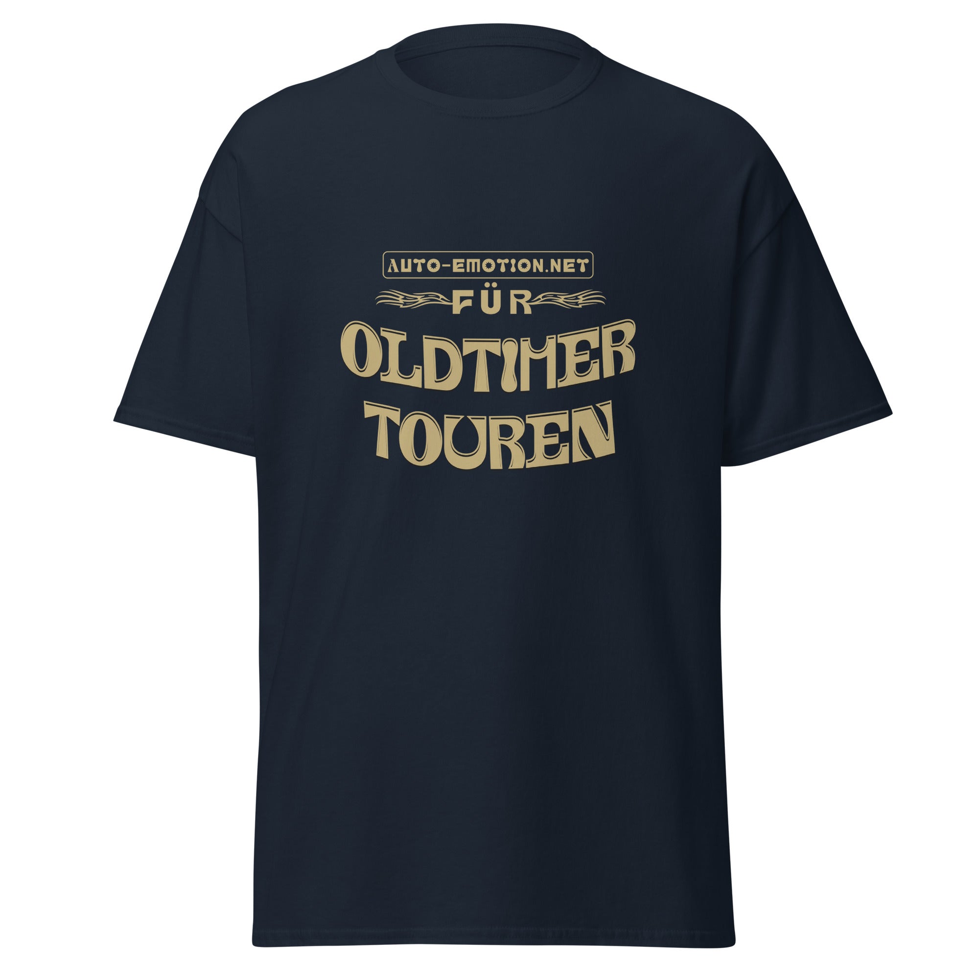 Unisex T-Shirt Offizielles auto-emotion.net Merch – Oldtimer Roadtrip & Classic Car Touren T-Shirt – Hochwertiges Shirt für Classic Car Enthusiasten