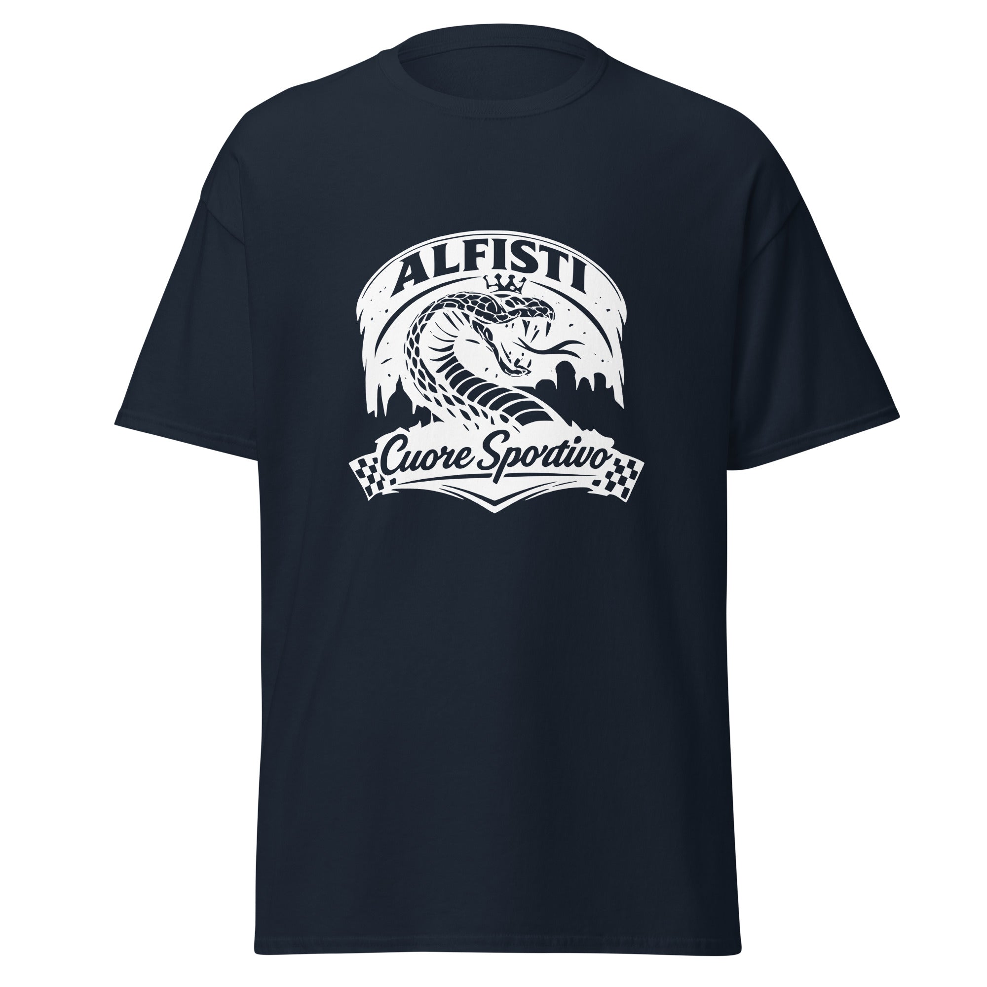 Unisex Alfisti T‑Shirt „Biscione Legend“ – Alfa Romeo Heritage Design