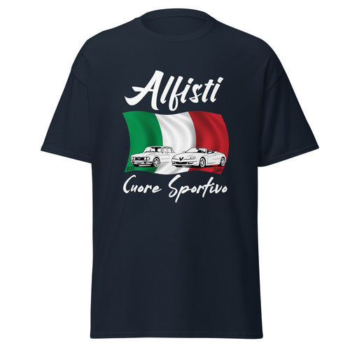 Alfisti Cuore Sportivo – das Shirt für echte Alfa Romeo Fans